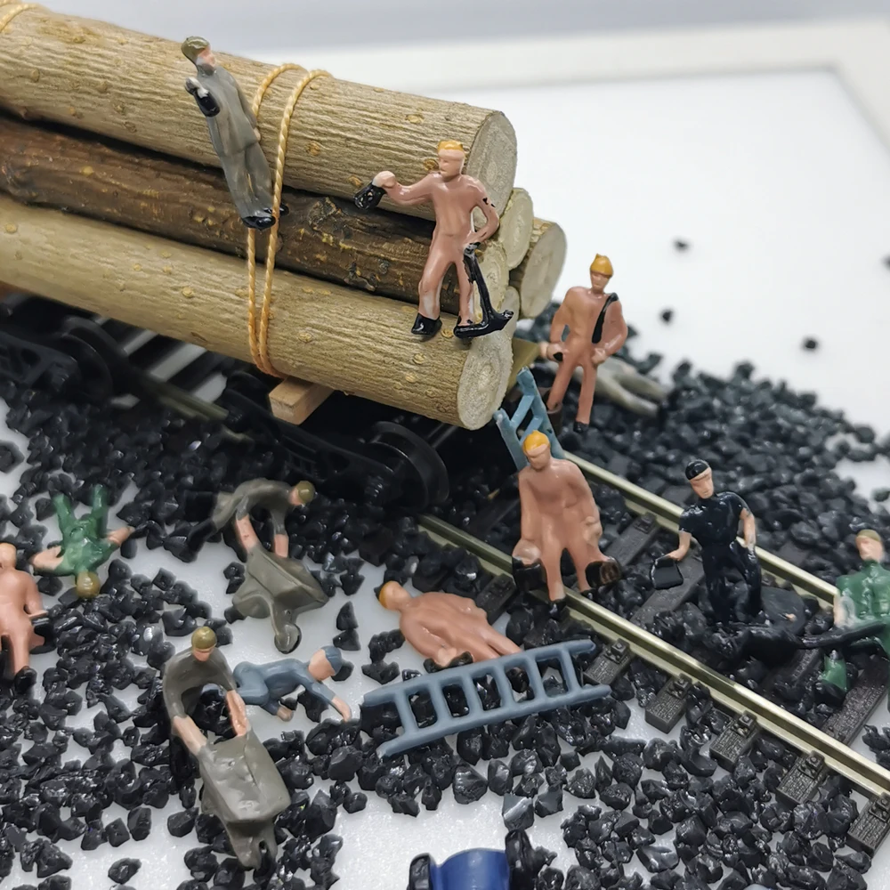 1:87 HO Scale Model railway Workers Landscape Model Train Railway Layout Scenery DIY Miniature Dioramas Display Gaming 1:87 HO Scale Model railway Workers Landscape Model Train Railway Layout Scenery DIY Miniature Dioramas Display Gaming