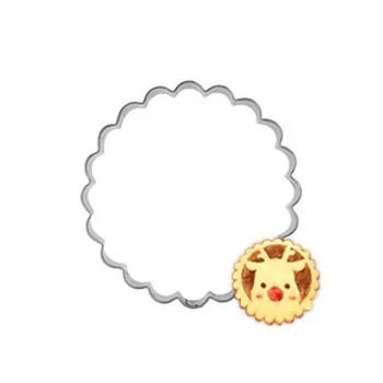 Wave Circle Ring Metal Bakeware Round Petal Egg Stamp Baking Mold Fondant Biscuit Cookie Cutter Tools Gadget Stainless Steel
Wave Circle Ring Metal Bakeware Round Petal Egg Stamp Baking Mold Fondant Biscuit Cookie Cutter Tools Gadget Stainless Steel