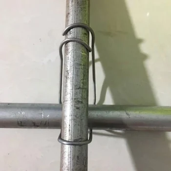 10pcs 16-20mm Pipe Support Fixing Clamp Connector Steel Pressing Spring Wire Clip Buckle For Garden Greenhouse Building Hardware
10pcs 16-20mm Pipe Support Fixing Clamp Connector Steel Pressing Spring Wire Clip Buckle For Garden Greenhouse Building Hardware