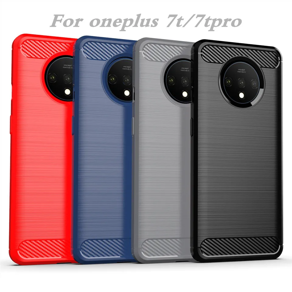 For OnePlus 8 Case Silicone Rugged Armor Soft Cover Case For One Plus 8 7T Pro Phone Fundas Coque Cases
For OnePlus 8 Case Silicone Rugged Armor Soft Cover Case For One Plus 8 7T Pro Phone Fundas Coque Cases