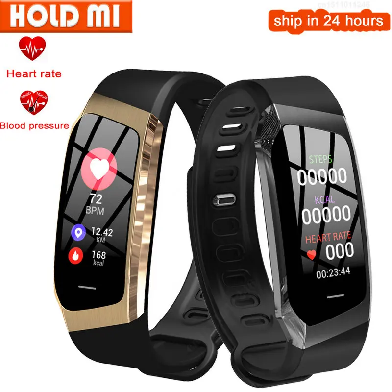 E18 Smart Bracelet Men IP67 Blood Pressure Heart Rate Monitor Sport Fitness Tracker Watch Women Wristband Android iOS | Электроника