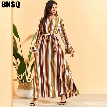 Muslim Striped Abaya Maxi Dress Bohemian Hijab Cardigan Kimono Robes Eid Ramadan Caftan Islamic Vestidos Caftan Kaftan Dubai
Muslim Striped Abaya Maxi Dress Bohemian Hijab Cardigan Kimono Robes Eid Ramadan Caftan Islamic Vestidos Caftan Kaftan Dubai