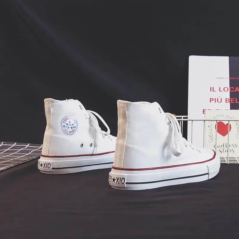 High-top canvas shoes women's new Korean version of Harajuku all-match student sneakers
High-top canvas shoes women's new Korean version of Harajuku all-match student sneakers