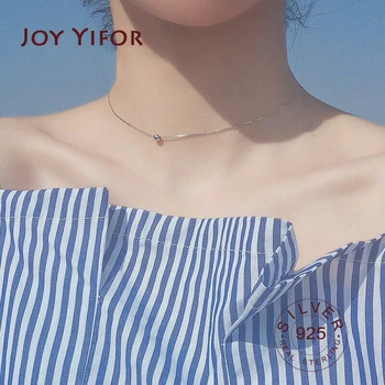 925 Sterling Silver Zircon Necklace Shining dot Choker Necklace For Party Female Elegant Fashion Jewelry 
925 Sterling Silver Zircon Necklace Shining dot Choker Necklace For Party Female Elegant Fashion Jewelry