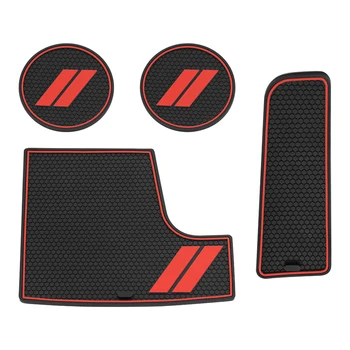 4pcs Cup Holder Insert Durable Storage Bin Rubber Console Liner Mat Set Replacement Parts Easy Clean For Dodge Charger 2015-2020
4pcs Cup Holder Insert Durable Storage Bin Rubber Console Liner Mat Set Replacement Parts Easy Clean For Dodge Charger 2015-2020
