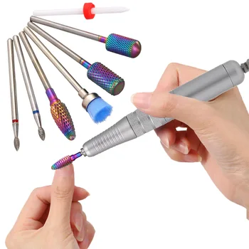 Nail Drill Set 7PCS Nail Drill BitsNail Polish Removing Tool Manicure Pedicure Nail Art Tool for Nail Polish Nail Dust Brush
Nail Drill Set 7PCS Nail Drill BitsNail Polish Removing Tool Manicure Pedicure Nail Art Tool for Nail Polish Nail Dust Brush