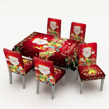 2019 Christmas Theme Table Cloth Home Dining Room Decoration Reusable Rectangular Table Cloth Stretch Short Chair Cover Party
2019 Christmas Theme Table Cloth Home Dining Room Decoration Reusable Rectangular Table Cloth Stretch Short Chair Cover Party