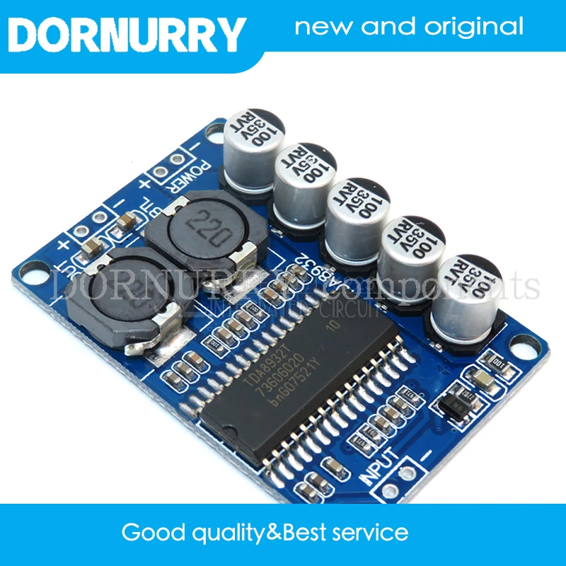 1PCS Digital power amplifier board module 35w mono amplifier module High-power TDA8932 low power consumption DORNURRY
1PCS Digital power amplifier board module 35w mono amplifier module High-power TDA8932 low power consumption DORNURRY