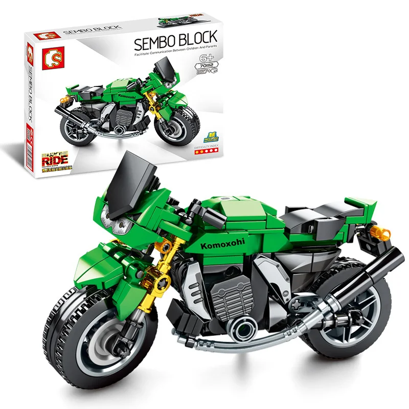 Sembo Blocks Technic Series Motorcycle Model Educational Building Blocks Toys For Kids DIY Present Small Bricks Boys Gift
Sembo Blocks Technic Series Motorcycle Model Educational Building Blocks Toys For Kids DIY Present Small Bricks Boys Gift