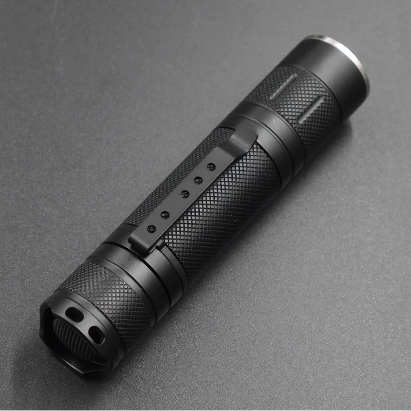 

Luminus SST20 led flashlight AMC7135 mini torch 6500K 5000K 4000K 3500K 18650 21700 stepless dimming with clip