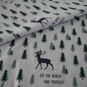 Custom Pine Deer Cotton and Linen Curtains for Restaurant Bedroom Pastoral Printing Fabric Curtains Background Tablecloth Fabric
Custom Pine Deer Cotton and Linen Curtains for Restaurant Bedroom Pastoral Printing Fabric Curtains Background Tablecloth Fabric