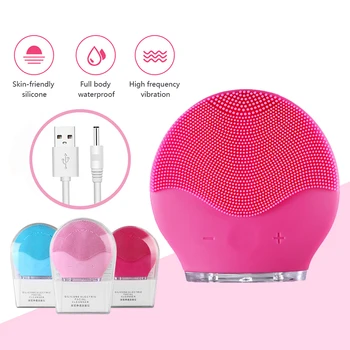 Ultrasonic Vibration Electric Facial Cleansing Brush Foreoing Luna Face Cleaner Skin Blackhead Remover Pore Cleaner Face Massage
Ultrasonic Vibration Electric Facial Cleansing Brush Foreoing Luna Face Cleaner Skin Blackhead Remover Pore Cleaner Face Massage