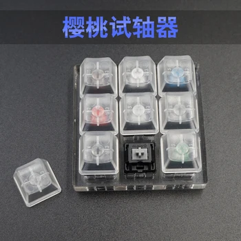 Acrylic Keyboard Tester Plastic Keycap Sampler for Mechanical Cherry MX Switches Touch of test switch Translucent Keycaps
Acrylic Keyboard Tester Plastic Keycap Sampler for Mechanical Cherry MX Switches Touch of test switch Translucent Keycaps