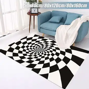 3D Printing Rug Three-dimensional Black&White Stereo Vision Mat Living Room Doormat Tea Table Sofa Illusion Carpet Home Decor
3D Printing Rug Three-dimensional Black&White Stereo Vision Mat Living Room Doormat Tea Table Sofa Illusion Carpet Home Decor