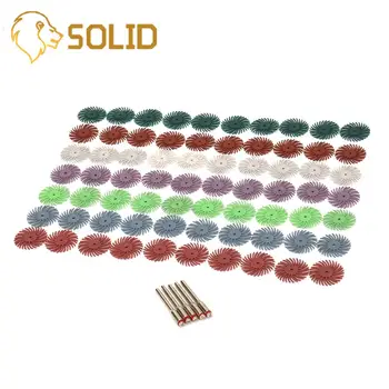 10Pcs/Set Abrasive Brush Radial Bristle Polishing Buffing Wheel Dremel Accessories with 1Pc Mandrel for Rotary Tools
10Pcs/Set Abrasive Brush Radial Bristle Polishing Buffing Wheel Dremel Accessories with 1Pc Mandrel for Rotary Tools