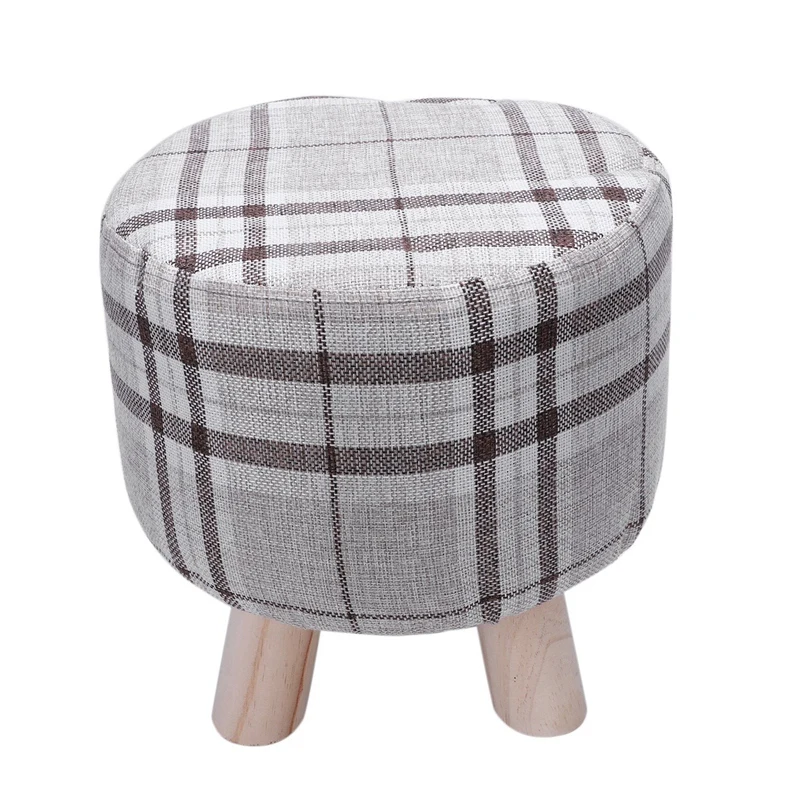 Modern Luxury Upholstered Footstool Round Pouffe Stool + Wooden Leg Pattern:Round Fabric:Big Checkered(3 Legs)
Modern Luxury Upholstered Footstool Round Pouffe Stool + Wooden Leg Pattern:Round Fabric:Big Checkered(3 Legs)