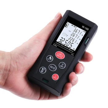 W-100 W-120 W-150 Digital Laser Durable Practical Multi-functional Classic Distance Meter Mini Handheld Laser Tape Measure
W-100 W-120 W-150 Digital Laser Durable Practical Multi-functional Classic Distance Meter Mini Handheld Laser Tape Measure