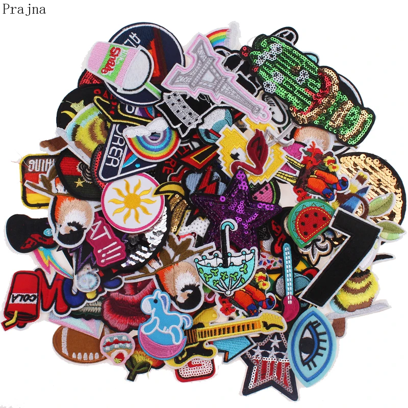 20Pcs & 30Pcs Cartoon Embroidered Patches For Clothes Iron/Sew On Patches Random Mixed Patch Set Cute Patches Applique Stickers
20Pcs & 30Pcs Cartoon Embroidered Patches For Clothes Iron/Sew On Patches Random Mixed Patch Set Cute Patches Applique Stickers