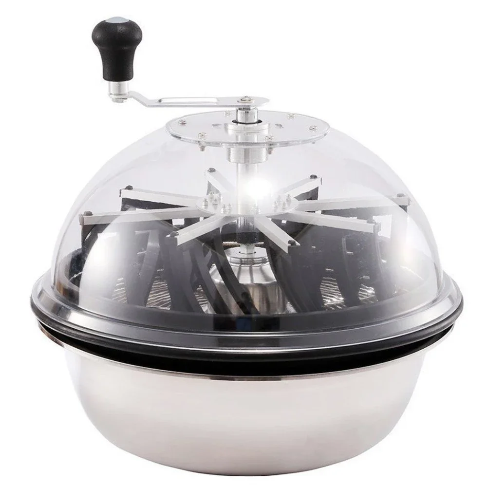 16 Inch Hand-driven Hydroponic Trimmer Tumble Bowl Leaf Bud Machine Trimmer Removable Handle Steel Blade Stainless Steel
16 Inch Hand-driven Hydroponic Trimmer Tumble Bowl Leaf Bud Machine Trimmer Removable Handle Steel Blade Stainless Steel