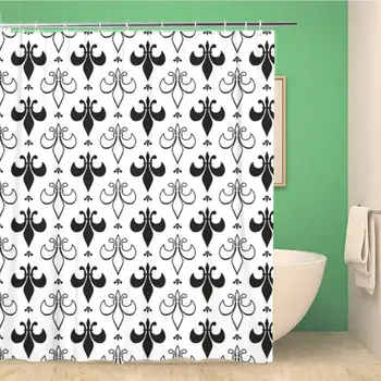 Bathroom Shower Curtain Classical Fleur De Lis Regular Pattern Elegance LYS Floral Polyester Fabric 60x72 inches Waterproof Bath
Bathroom Shower Curtain Classical Fleur De Lis Regular Pattern Elegance LYS Floral Polyester Fabric 60x72 inches Waterproof Bath