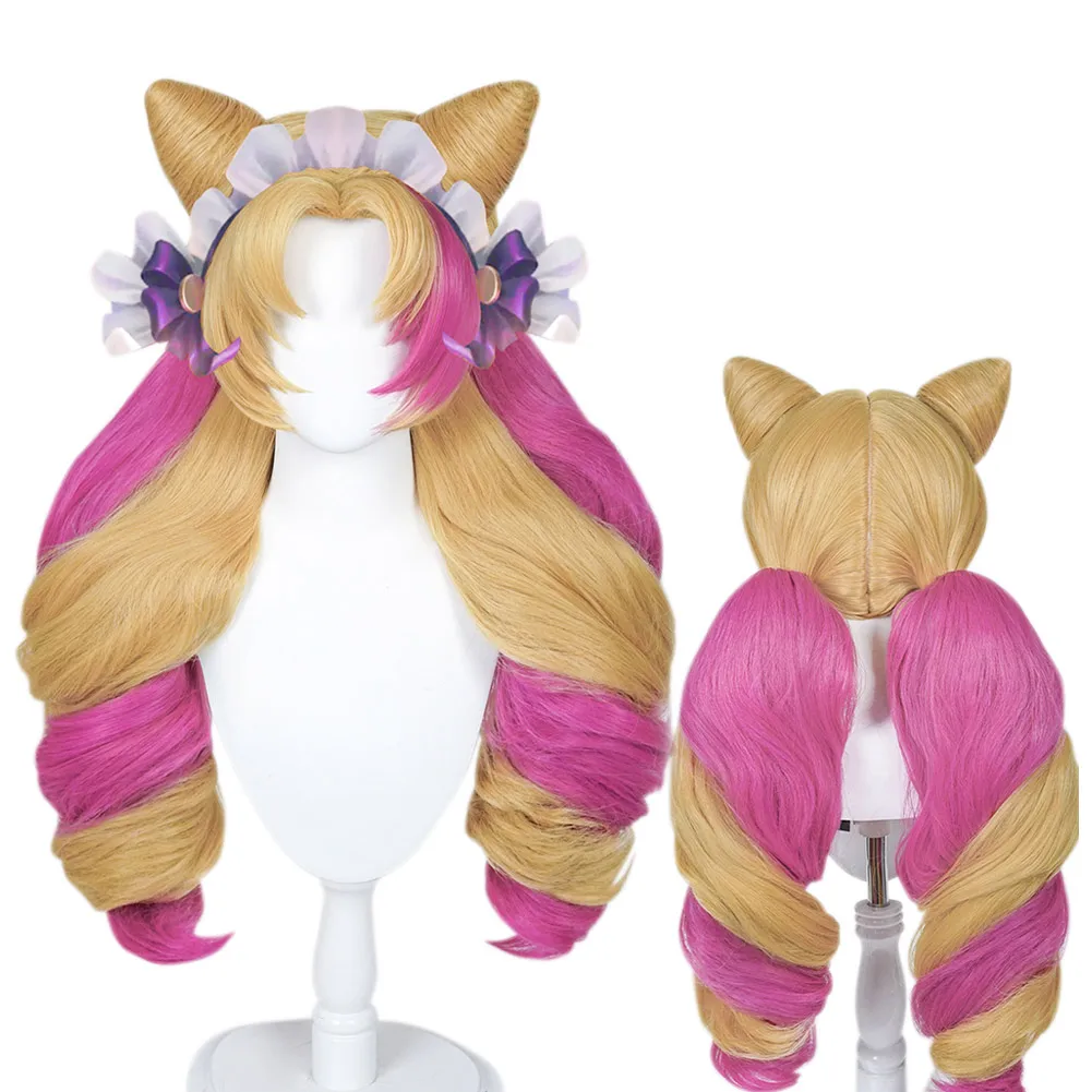 Game LOL Gwen Cosplay Wig Long 70cm Wigs Heat Resistant Synthetic Wig Gwen Cafe Cutie Cosplay Wig
Game LOL Gwen Cosplay Wig Long 70cm Wigs Heat Resistant Synthetic Wig Gwen Cafe Cutie Cosplay Wig