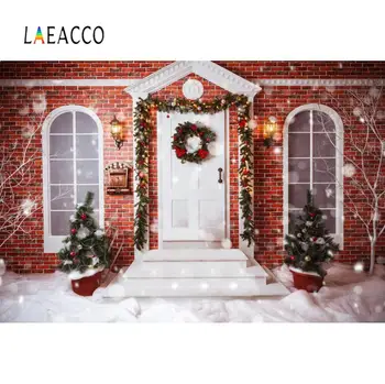 Christmas Background Photography Rural House Yard Winter Snow Dots Snowflake Wreath Party Decor Porch Scenic Photo Backdrops
Christmas Background Photography Rural House Yard Winter Snow Dots Snowflake Wreath Party Decor Porch Scenic Photo Backdrops