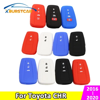 Xburstcar for Toyota C-HR CHR C HR 2016 - 2020 Silicone 2 3 4 Buttons Key Protection Case Key Case Holder Accessories 
Xburstcar for Toyota C-HR CHR C HR 2016 - 2020 Silicone 2 3 4 Buttons Key Protection Case Key Case Holder Accessories