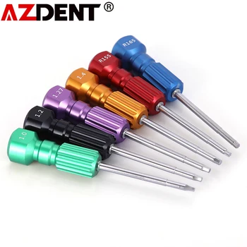 Azdent Dental Laboratory Mechanic Implant Screwdriver Micro Screw Driver for Implants Dental Orthodontic Matching Tool
Azdent Dental Laboratory Mechanic Implant Screwdriver Micro Screw Driver for Implants Dental Orthodontic Matching Tool