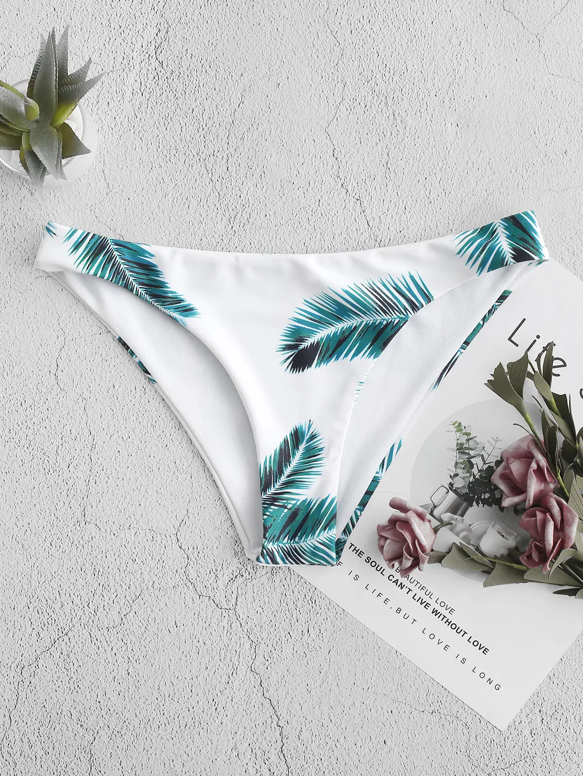 turquoise bathing suit bottoms