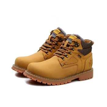 Winter new men's leather tooling boots plus velvet warm cotton boots outdoor Martin boots men's snow boots
Winter new men's leather tooling boots plus velvet warm cotton boots outdoor Martin boots men's snow boots