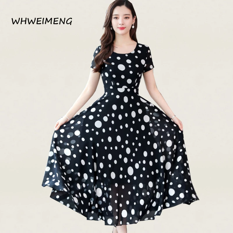 WHWEIMENG Jurken Zomer 2020 Summer Print Dot O-Neck Women Dress Casual Plus Size 4xl Long Dresses Women Robe Femme
WHWEIMENG Jurken Zomer 2020 Summer Print Dot O-Neck Women Dress Casual Plus Size 4xl Long Dresses Women Robe Femme
