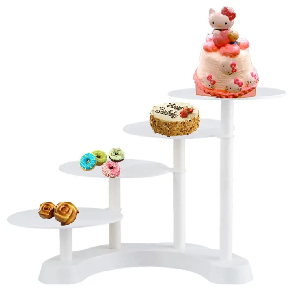 4 layer Wedding Party Cake Rack Ladder-Floor Plastic Multilayer Display Cupcake Stand Kitchen Home Baking Cake Decoratings Tools
4 layer Wedding Party Cake Rack Ladder-Floor Plastic Multilayer Display Cupcake Stand Kitchen Home Baking Cake Decoratings Tools