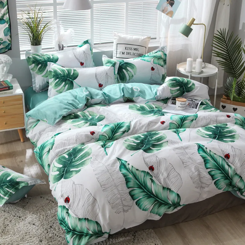 Small Fresh Girl Heart Bedding Linen Quilt Three-Piece Set Dormitory Single Quilt
Small Fresh Girl Heart Bedding Linen Quilt Three-Piece Set Dormitory Single Quilt