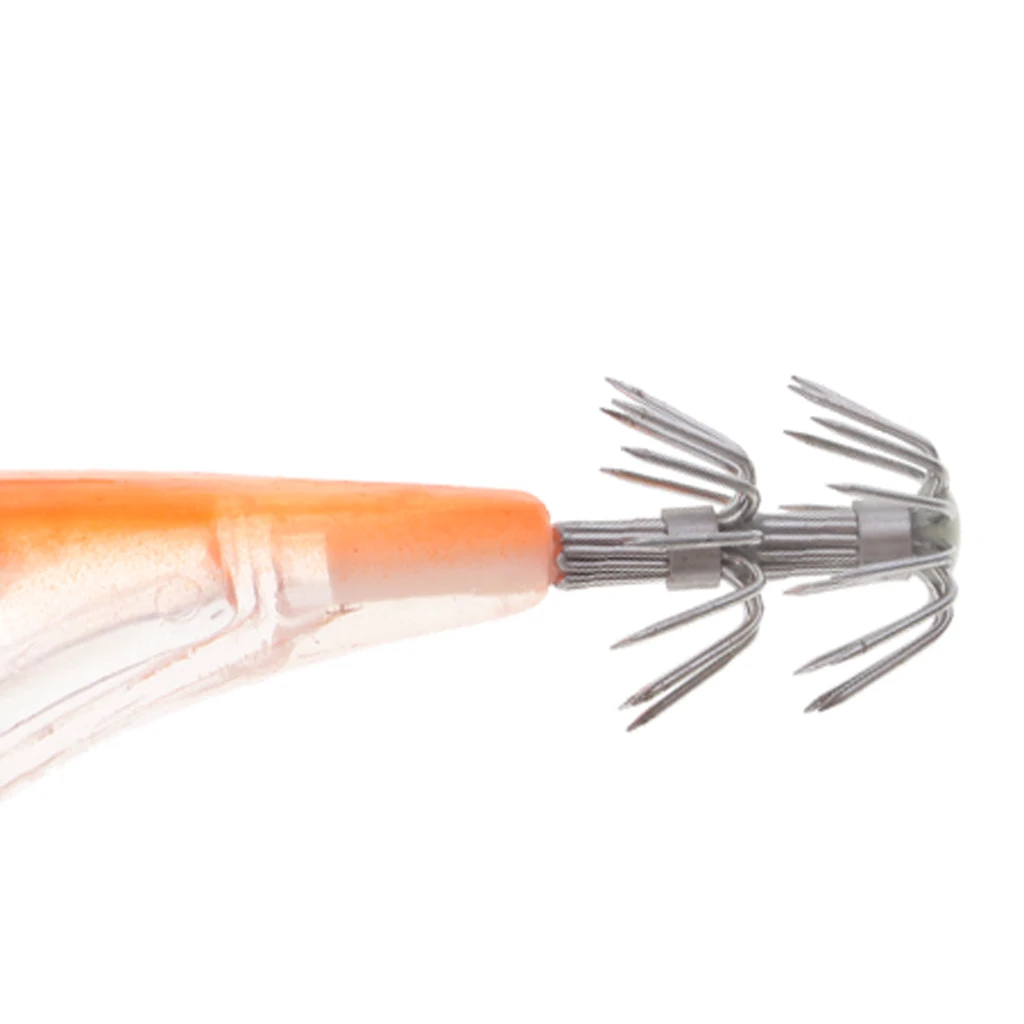 Squid Jigs Saltwater Fishing Lures Luminous Shrimp Bait Cuttlefish Fishhook Squid Jigs Saltwater Fishing Lures Luminous Shrimp Bait Cuttlefish Fishhook