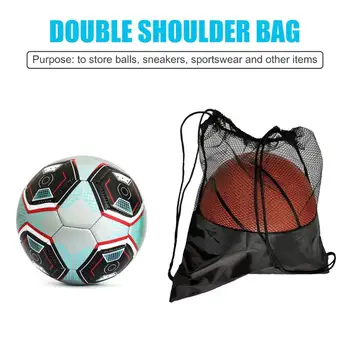 Multi-function Black Basketball Mesh Bags Portable Soccer Ball Storage Net Pouch Organizer Outdoor Sports Training Bags
Multi-function Black Basketball Mesh Bags Portable Soccer Ball Storage Net Pouch Organizer Outdoor Sports Training Bags