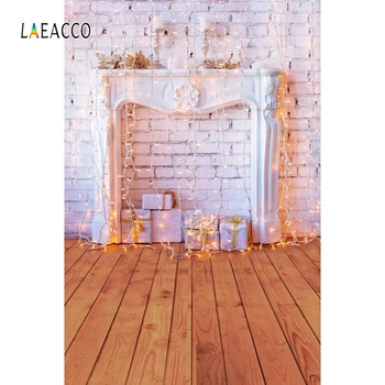 Laeacco Birthday Photophone Brick Wall Fireplace Gifts Lights Wooden Floor Photo Backgrounds Baby Portrait Photography Backdrops
Laeacco Birthday Photophone Brick Wall Fireplace Gifts Lights Wooden Floor Photo Backgrounds Baby Portrait Photography Backdrops