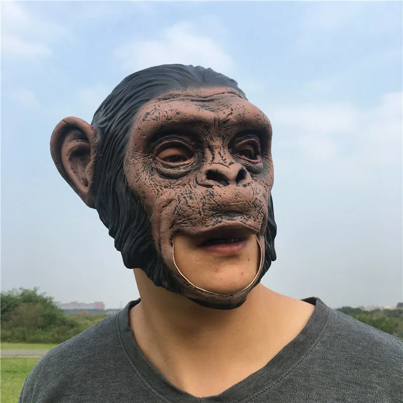 1Pcs Realistic Orangutan Latex Masks Full Face Animal Monkey Mask Scary Mask Halloween Party Cosplay Prop Masquerade Fancy Dress
1Pcs Realistic Orangutan Latex Masks Full Face Animal Monkey Mask Scary Mask Halloween Party Cosplay Prop Masquerade Fancy Dress