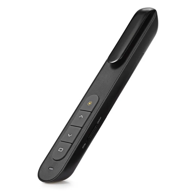 USB connect 2.4Ghz RF Wireless Presenter pen sharp Handheld Remote Control for PPT Present with red laser
USB connect 2.4Ghz RF Wireless Presenter pen sharp Handheld Remote Control for PPT Present with red laser
