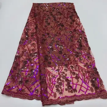 Net Lace Fabric High Quality Afrian Bridal Fabric 3d Lace Fabric 2019 High Quality Wine Red Lace For Nigeian African Lace
Net Lace Fabric High Quality Afrian Bridal Fabric 3d Lace Fabric 2019 High Quality Wine Red Lace For Nigeian African Lace