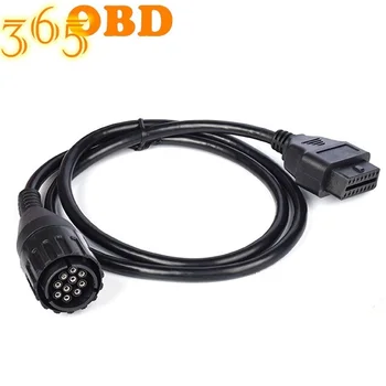 OBD 10Pin Motorcycles to OBD2 16Pin For BMW ICOM D Cable For BMW 10Pin Adapter to OBDII Diagnostic Cable iCOM D Cable 
OBD 10Pin Motorcycles to OBD2 16Pin For BMW ICOM D Cable For BMW 10Pin Adapter to OBDII Diagnostic Cable iCOM D Cable