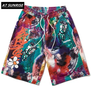 Harajuku Tie dye Graffiti Short Streetwear Jogger Shorts Summer Hip Hop Men Track Short Sweatpant Pocket Casual Beach Shorts
Harajuku Tie dye Graffiti Short Streetwear Jogger Shorts Summer Hip Hop Men Track Short Sweatpant Pocket Casual Beach Shorts