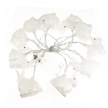 2 Strings Bunny LED Light - Rabbit String Lights 4.9Ft 10 LED Battery Powered Decorative Lights
2 Strings Bunny LED Light - Rabbit String Lights 4.9Ft 10 LED Battery Powered Decorative Lights