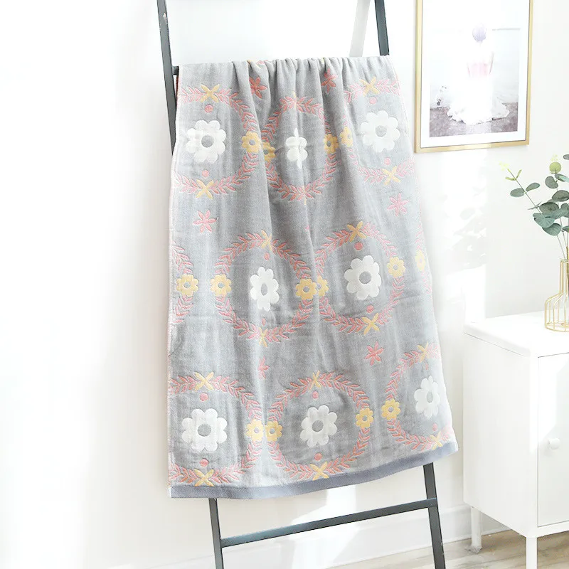 Cotton Water-Absorbing Adults Beach Wrap Extra-large Gauze Bathroom Shower Towel Four Layers Household Covering
Cotton Water-Absorbing Adults Beach Wrap Extra-large Gauze Bathroom Shower Towel Four Layers Household Covering