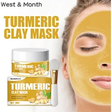 For West&Month 100g Turmeric Clay Mask Acne Treatment Facial Mask Deep Cleansing Moisturizing Whitening Face Cosmetics Skin Care
For West&Month 100g Turmeric Clay Mask Acne Treatment Facial Mask Deep Cleansing Moisturizing Whitening Face Cosmetics Skin Care
