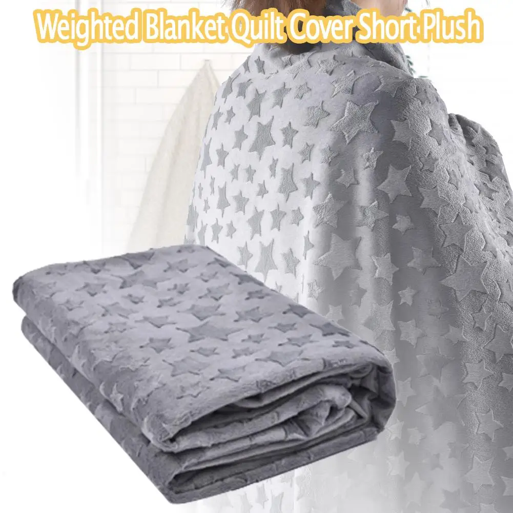 1-Piece Weighted Blanket For Adult Gravity Blankets Decompression Sleep Aid Pressure Weighted Quilt Kids Good Sleeping Blanket
1-Piece Weighted Blanket For Adult Gravity Blankets Decompression Sleep Aid Pressure Weighted Quilt Kids Good Sleeping Blanket