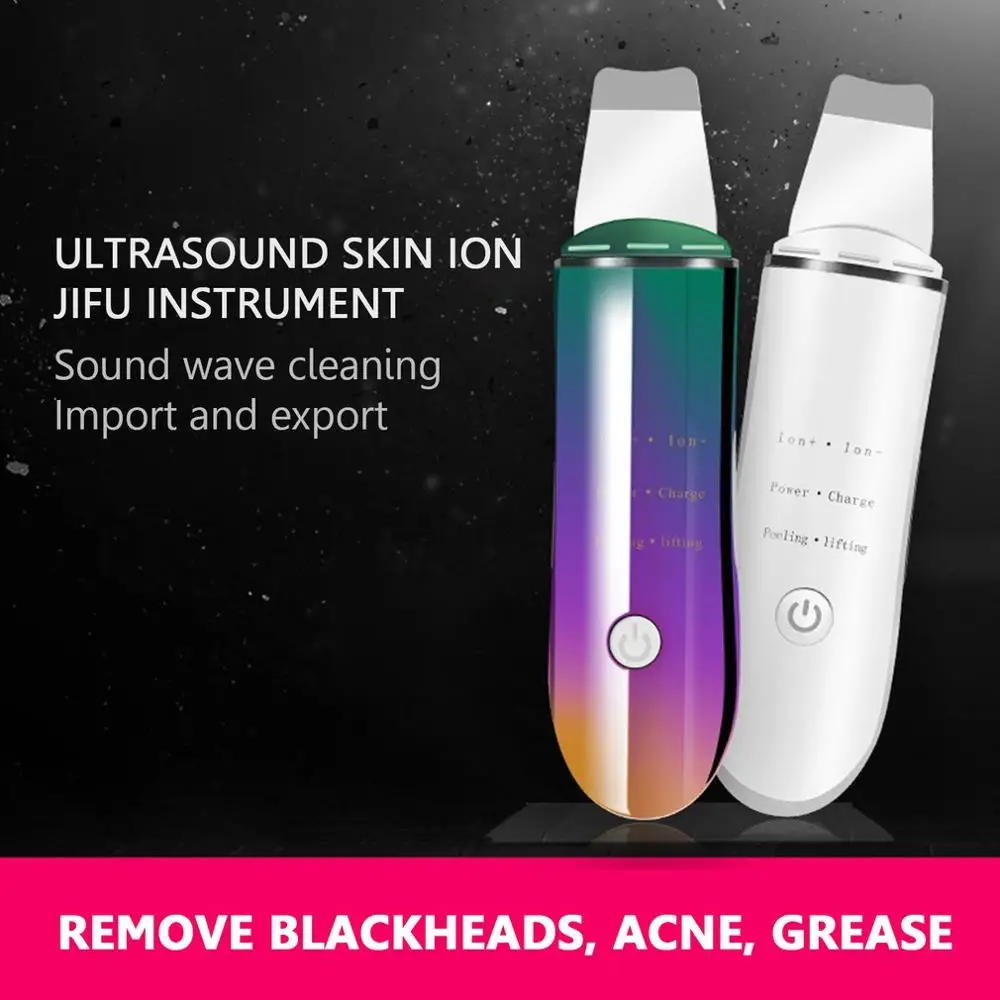 HOT Ultrasonic Vibration Ion Cleansing Instrument deep wrinkle removal enhance skin elasticity Colorful Package USB Charging
HOT Ultrasonic Vibration Ion Cleansing Instrument deep wrinkle removal enhance skin elasticity Colorful Package USB Charging