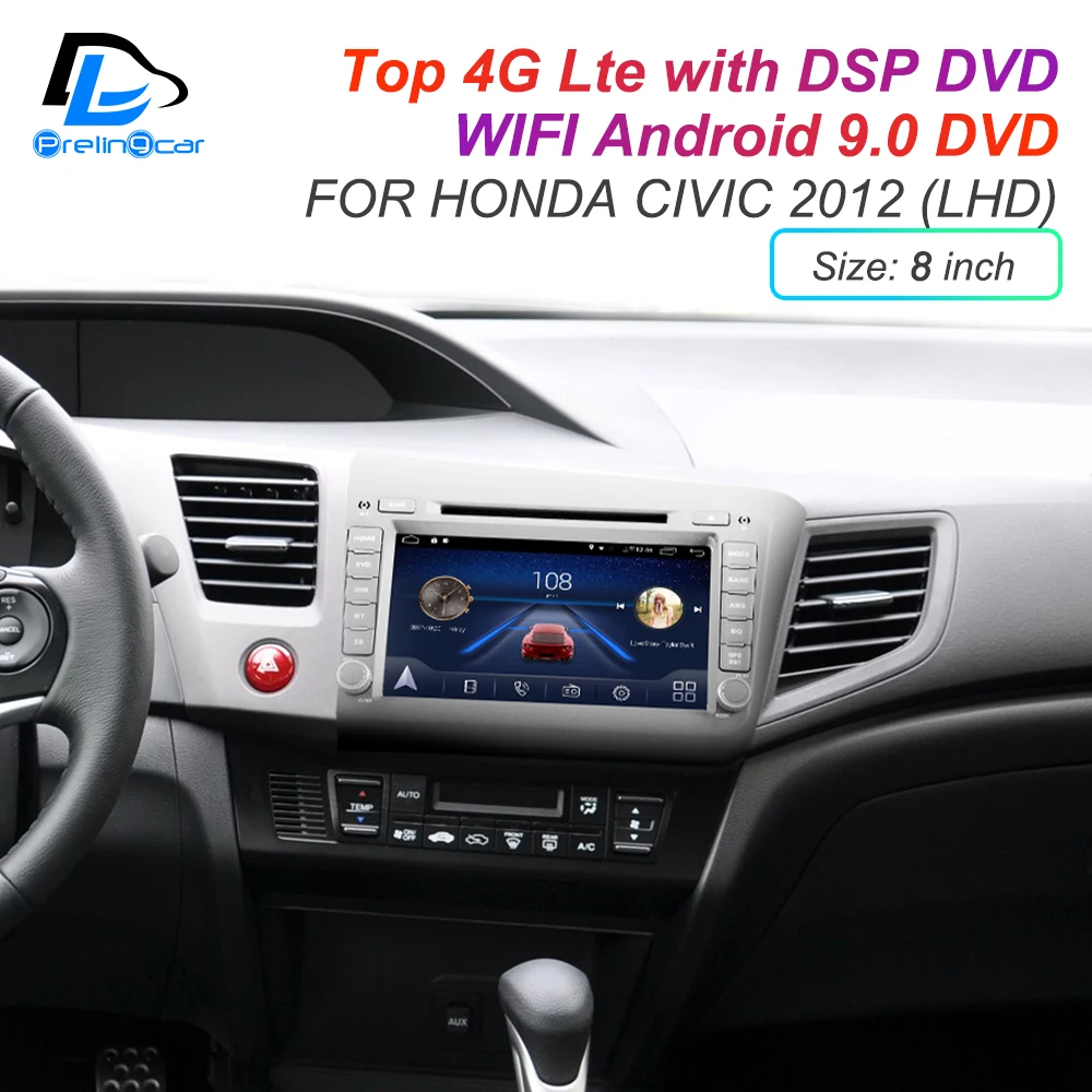 Clearance IPS touch screen DSP sound Android 9.0 2 DIN 4g Lte radio For HONDA civic 2012 2016 years GPS DVD playe stereo navigation 4 Clearance IPS touch screen DSP sound Android 9.0 2 DIN 4g Lte radio For HONDA civic 2012 2016 years GPS DVD playe stereo navigation 4