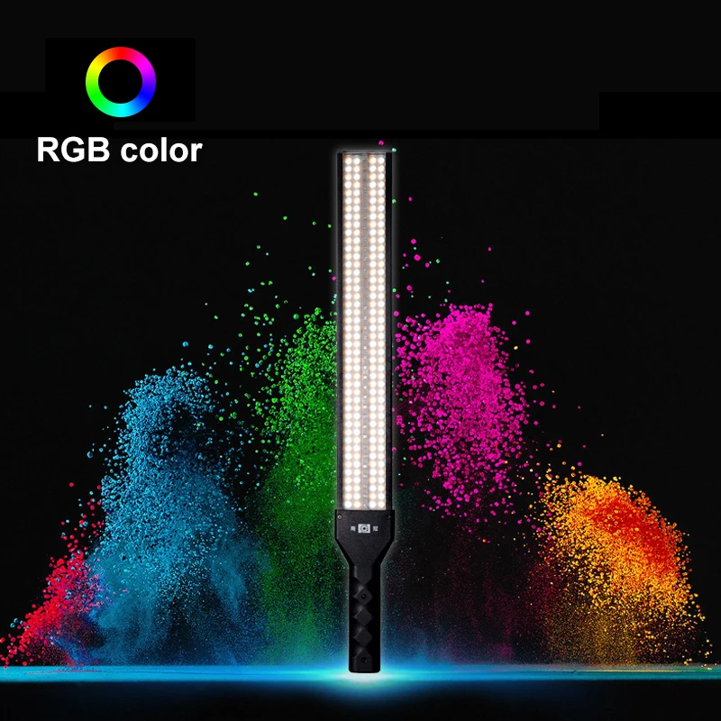 NanGuang RGB18 LED Light Stick Portable Outdoor Handheld fill light RGB Full color Photography lighting
NanGuang RGB18 LED Light Stick Portable Outdoor Handheld fill light RGB Full color Photography lighting