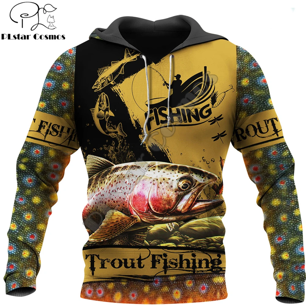 Beautiful Trout Fishing 3D All Over Printed Men Hoodie Autumn and winter Unisex Sweatshirt Zip Pullover Casual Streetwear KJ456
Beautiful Trout Fishing 3D All Over Printed Men Hoodie Autumn and winter Unisex Sweatshirt Zip Pullover Casual Streetwear KJ456