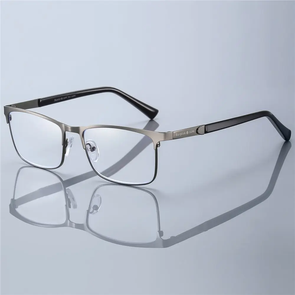 

Eyeglasses Stainless Steel Anti Blue Light Men's Presbyopic Optical Glasses Reading Glasses for Men & Women Readers Glasses